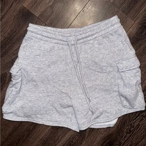 Reflex Light Gray Women's Athletic Shorts